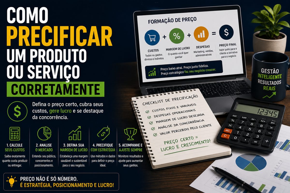 Como precificar um produto ou servico corretamente