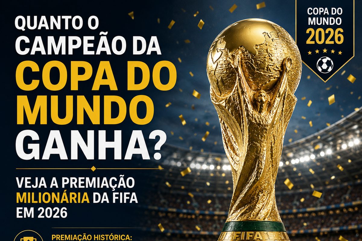 Quanto o campeão da Copa do Mundo ganha - premiação da FIFA em 2026