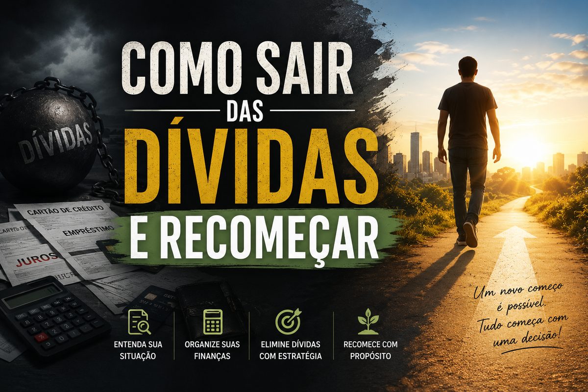 Caminho de recomeço financeiro
